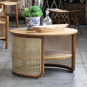 meja tamu kayu minimalis terbaru